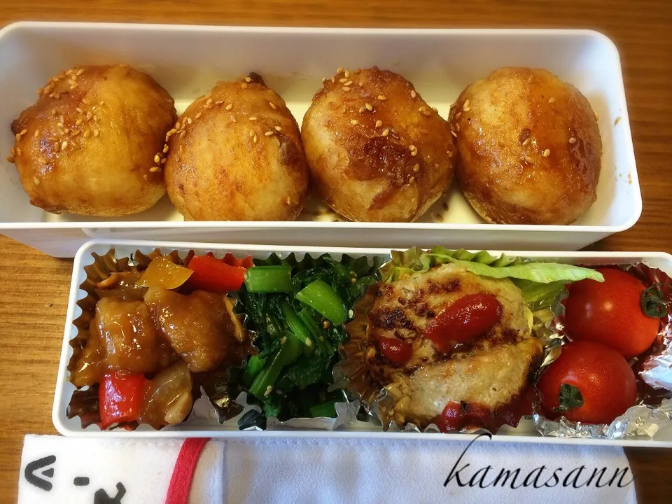 Snapdishの料理写真:今日のパパ弁🍱|かまさん