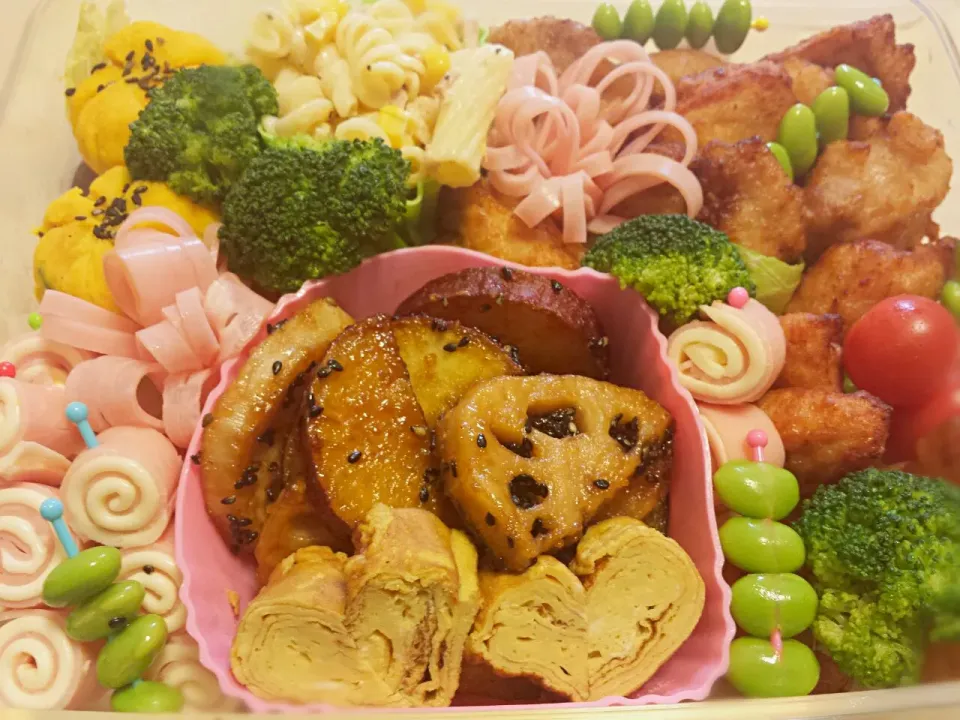 お弁当〜(∩´∀`∩)|かめゆみさん