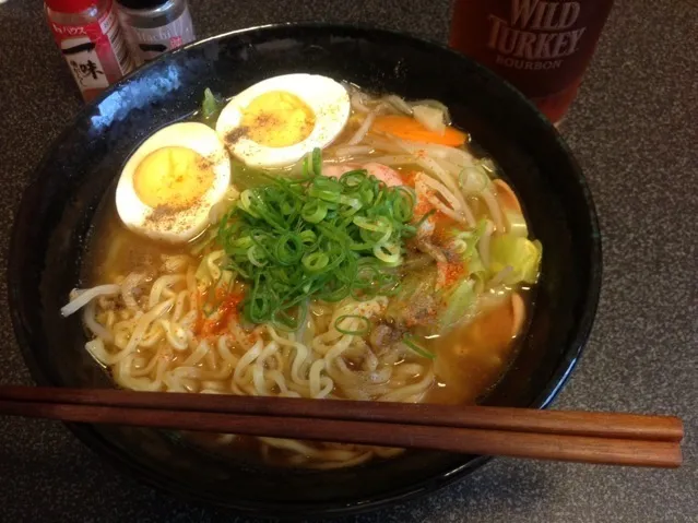 マルちゃん正麺、味噌味！ ৎ꒰ ¯ิ̑﹃ ¯ิ̑๑꒱ુ ୭✨|サソリさん