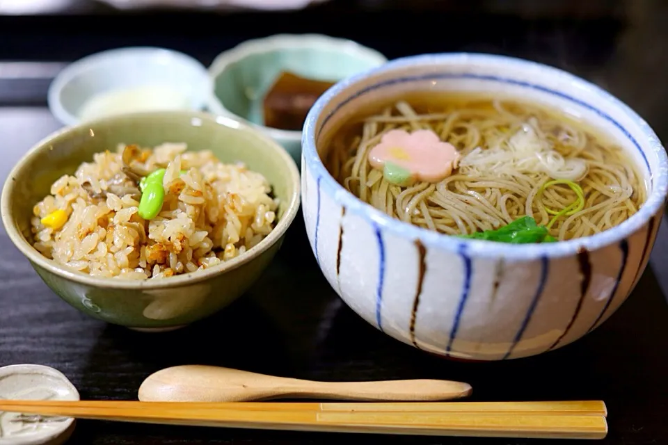 そば定食|マハロ菊池さん