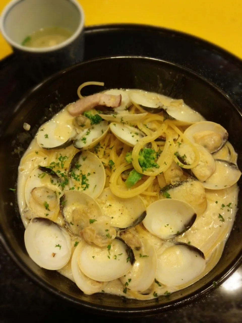 Clam Chowder Soup with Spaghetti|Ivanoさん