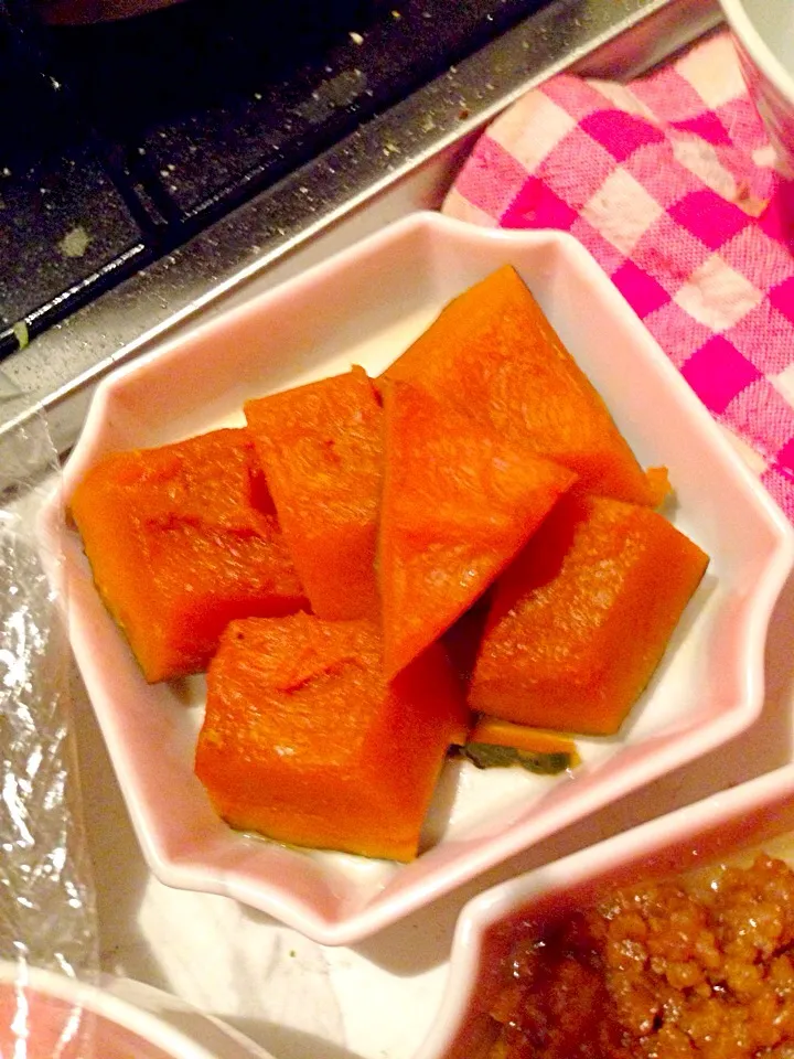 Snapdishの料理写真:かぼちゃの煮物|MINAMIさん