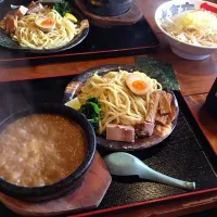 Snapdishの料理写真:秋田、海老つけ麺|はつさん