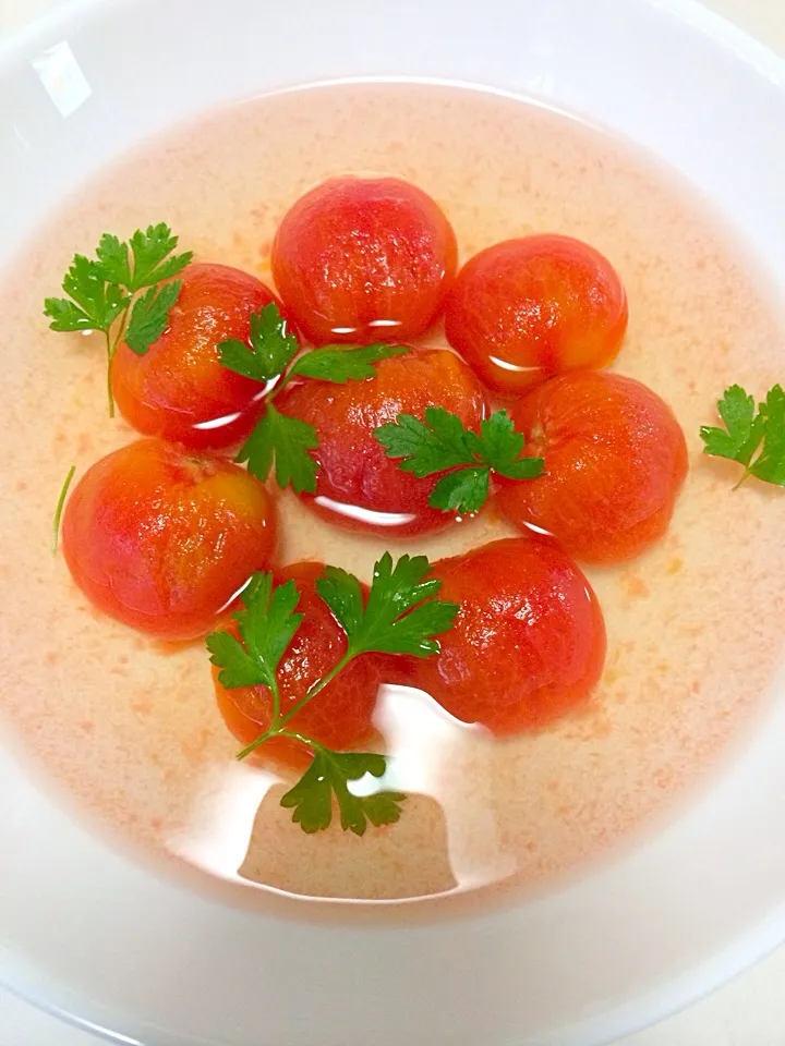 ケイさんの料理 トマトのコンポート 作りました〜|toshiさん