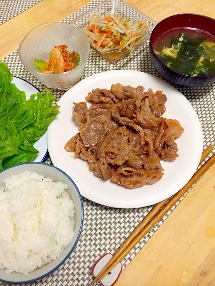 焼き肉定食|aikoさん