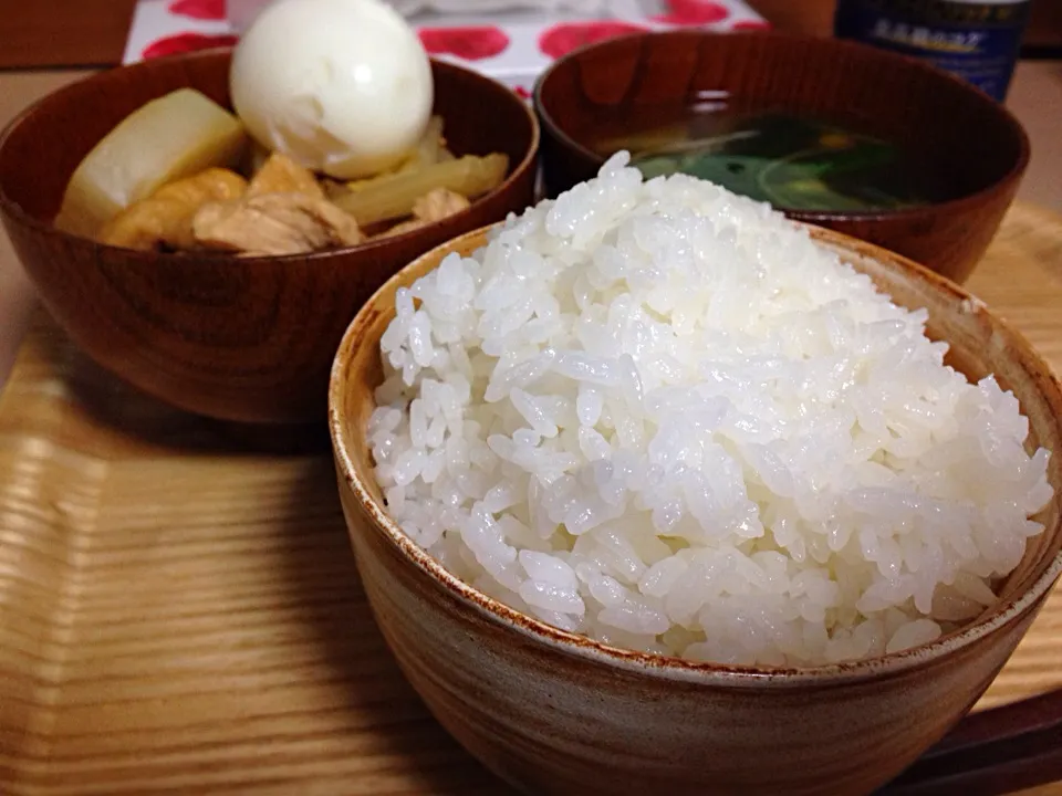 鳥大根と炊きたてのご飯|Yoshiさん