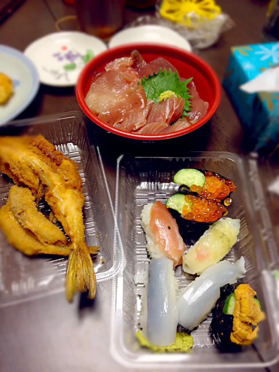 ふく唐揚げ・マグロ丼・お寿司|こーこさん