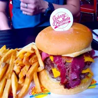 Double Smoked Beef & Bacon Burger|wasabiさん