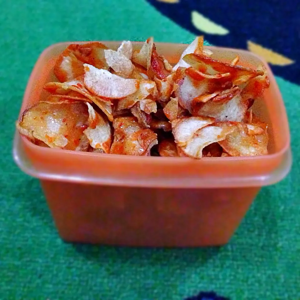 Spicy Cassava Chips|Er Li Liyaさん