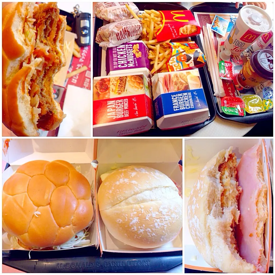 McDonald lunch🍔マックランチ|🌈Ami🍻さん