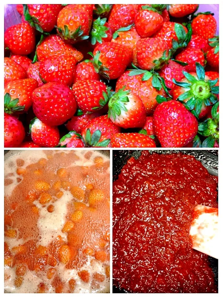 イチゴジャム作りましたぁ😁|mikaさん