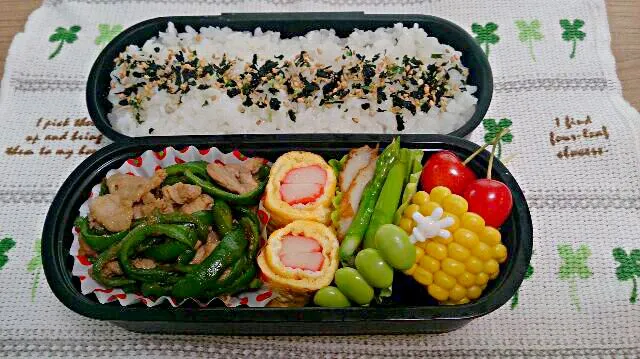 本日の旦那様弁当【2014.6/22】|lemonadeさん