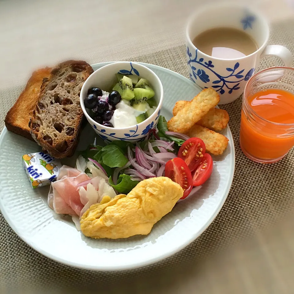 今日の朝ごはん|ぺんぎんさん