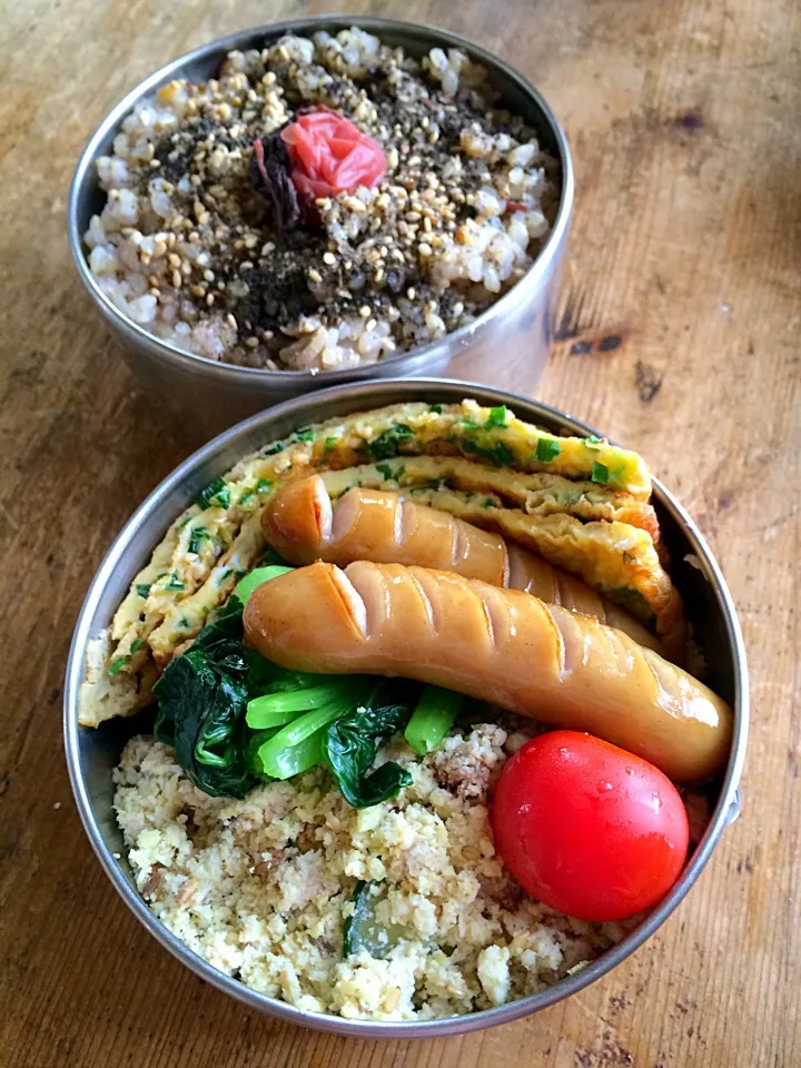 Snapdishの料理写真:今日のお弁当‼︎ 23 June|Yoshinobu Nakagawaさん