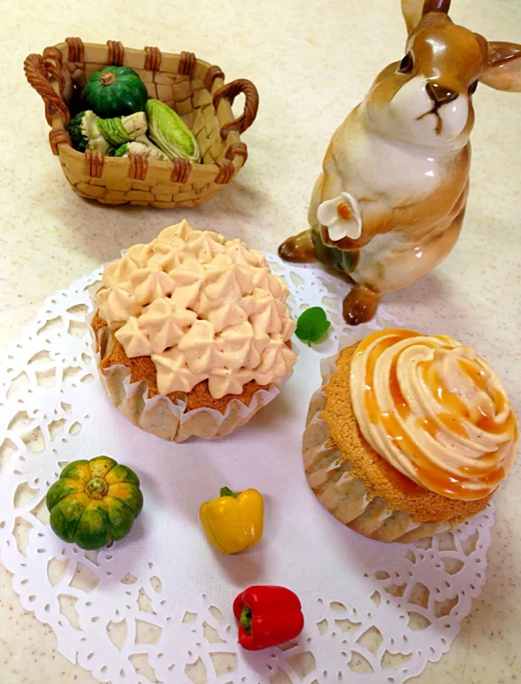 cap cake / tea n' caramel sauce|sayaさん