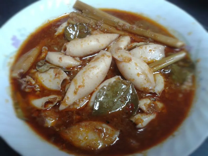 Tom Yam Cuttlefish|Hobby Streetさん