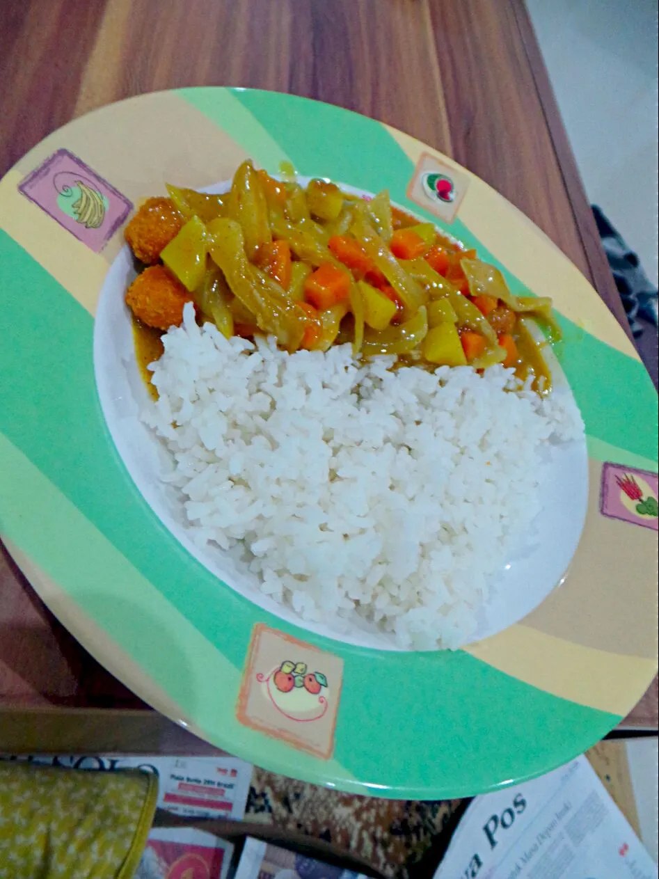 veggie curry rice|nasodikaさん