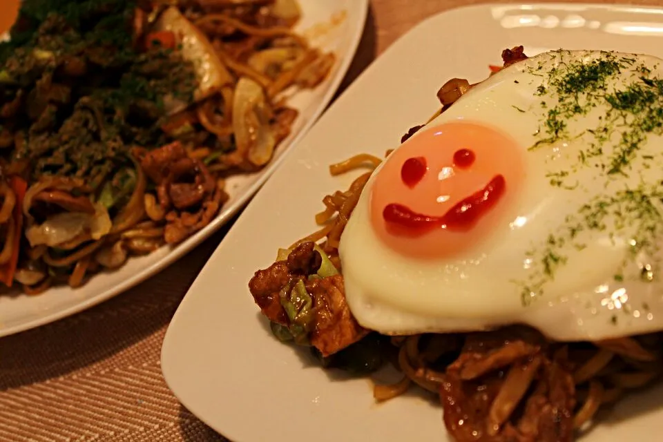 Snapdishの料理写真:焼きそば～|ちびめがさん