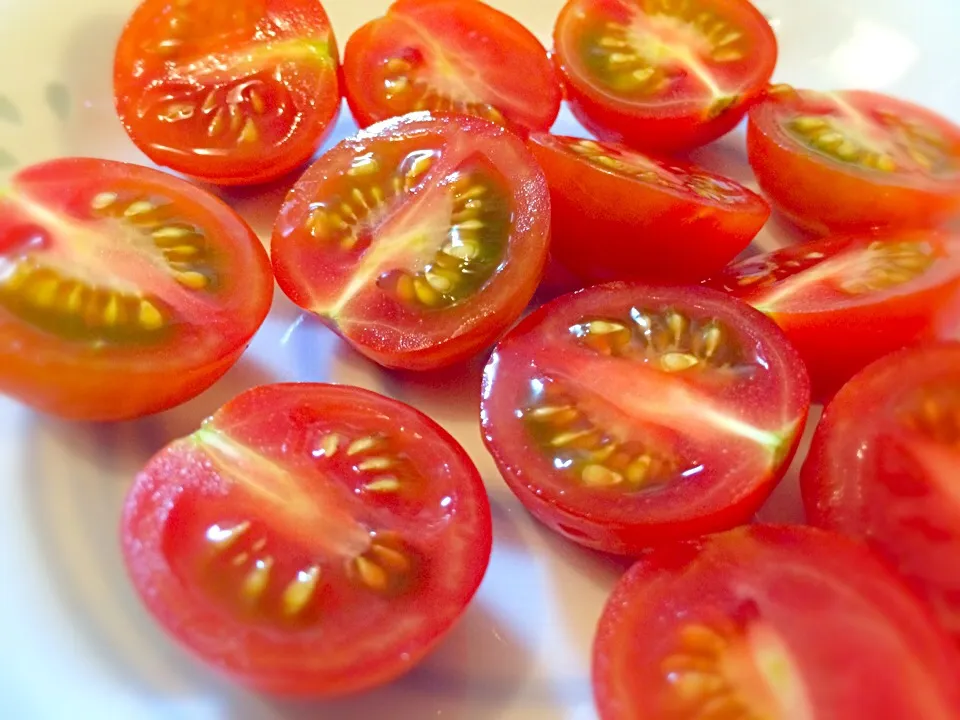 Snapdishの料理写真:熊本産ミニ塩トマト🍅|リフルシャッフルさん