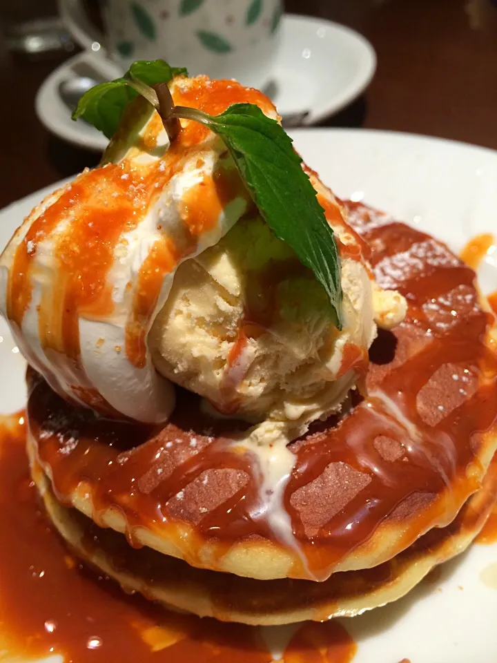 Caramel pancake|fishrusさん