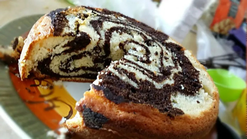 Marble Cake #Chocolate #Vanilla|Nicole Do Espirito Santoさん