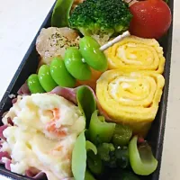 Snapdishの料理写真:40代父親が作る女子高生のお弁当（46日目）|Masahiro Endoさん