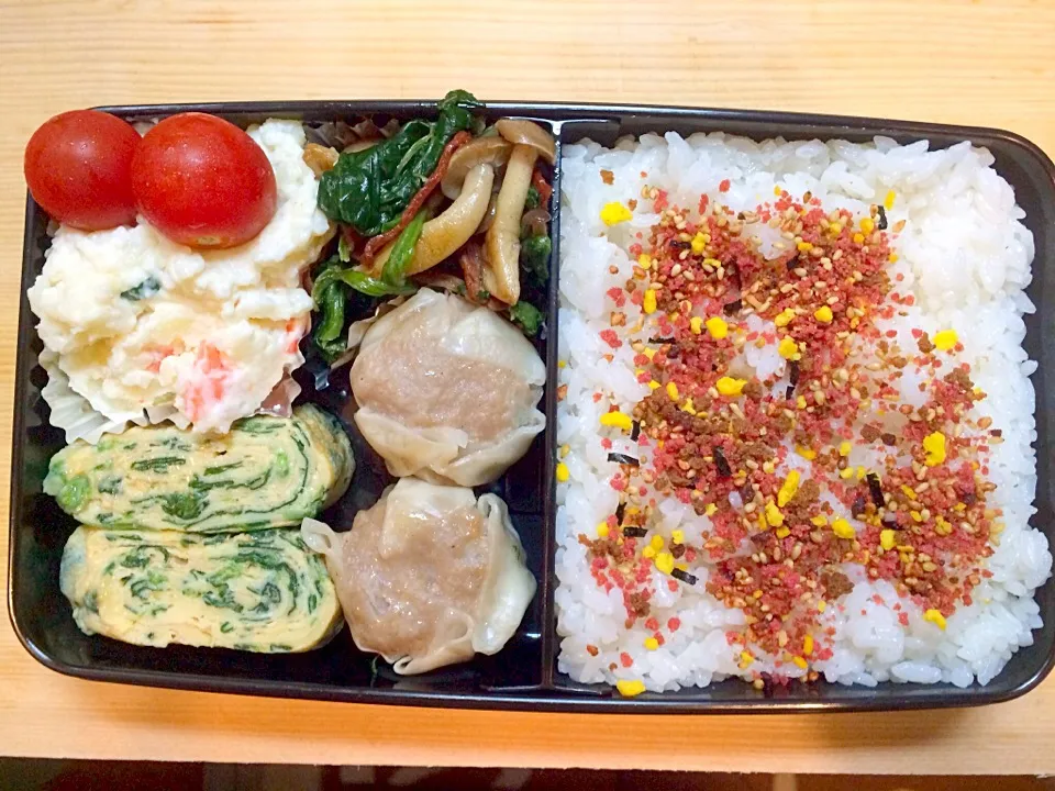 ６月２４日（火）の弁当 - ほうれん草尽くし|Takayaさん