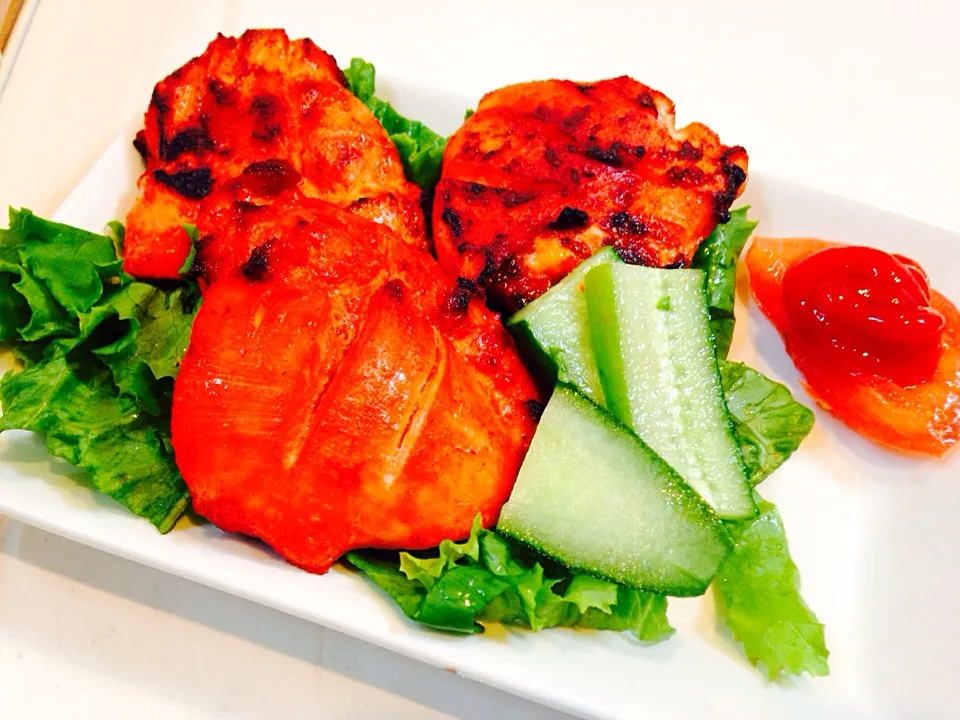 Grilled Chicken Tikka|Eyecandyさん