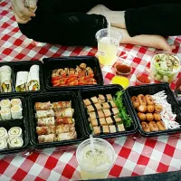 Snapdishの料理写真:피크닉 도시락-♥|안소영さん