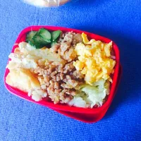 Snapdishの料理写真:そぼろ弁当|やくるとさん