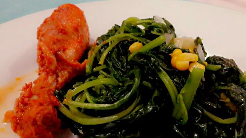 Chicken and greens|NANAさん