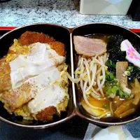 二子山 豬排丼飯+地獄拉麵|姚吱吱さん