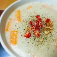 Slimming Congee #Healthy #โจ๊ก #Vegan #Vegetarian #eggfree #dietary #diet|nwlimmさん