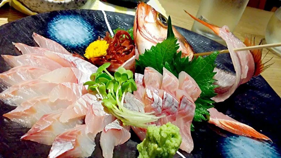 One of my fav sashimi~Aka Mebaru #sashimi #seafood #japanese cuisine|Skyeさん