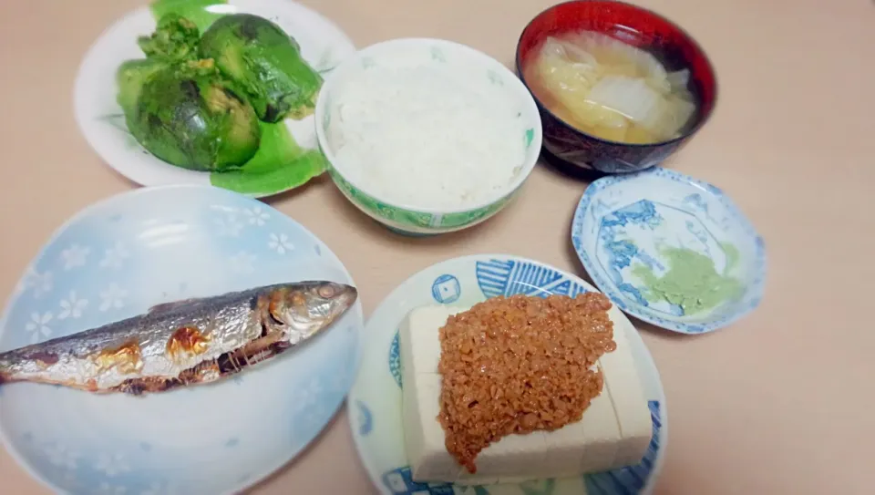 コハダの塩焼き　一汁一三菜|時雨さん