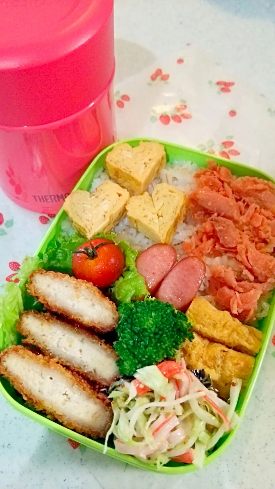 Snapdishの料理写真:旦那はん弁当♡|みっつさん