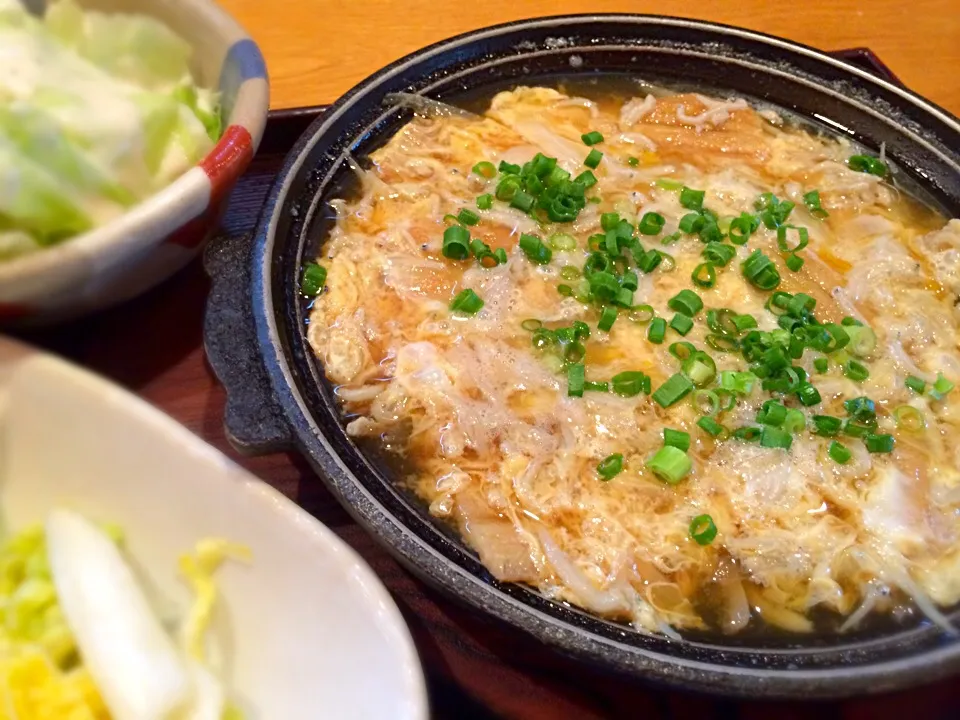 穴子しらす玉子とじ定食|リフルシャッフルさん