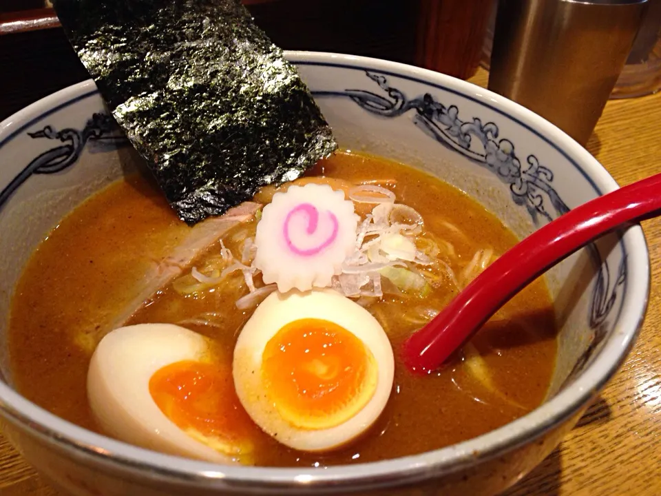 Snapdishの料理写真:味玉ラーメン|ちっきーさん