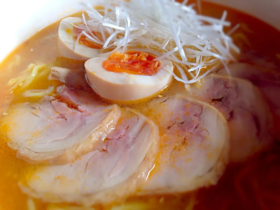 鶏チャーシューで塩ラーメン|飛鳥さん