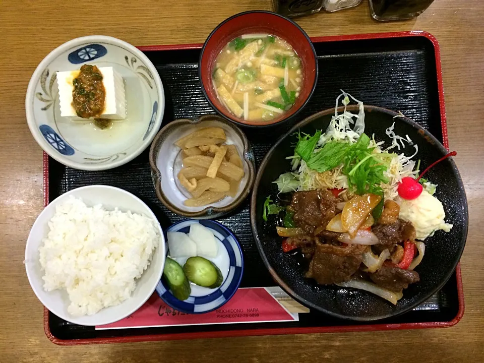 焼肉定食|ばーさんさん