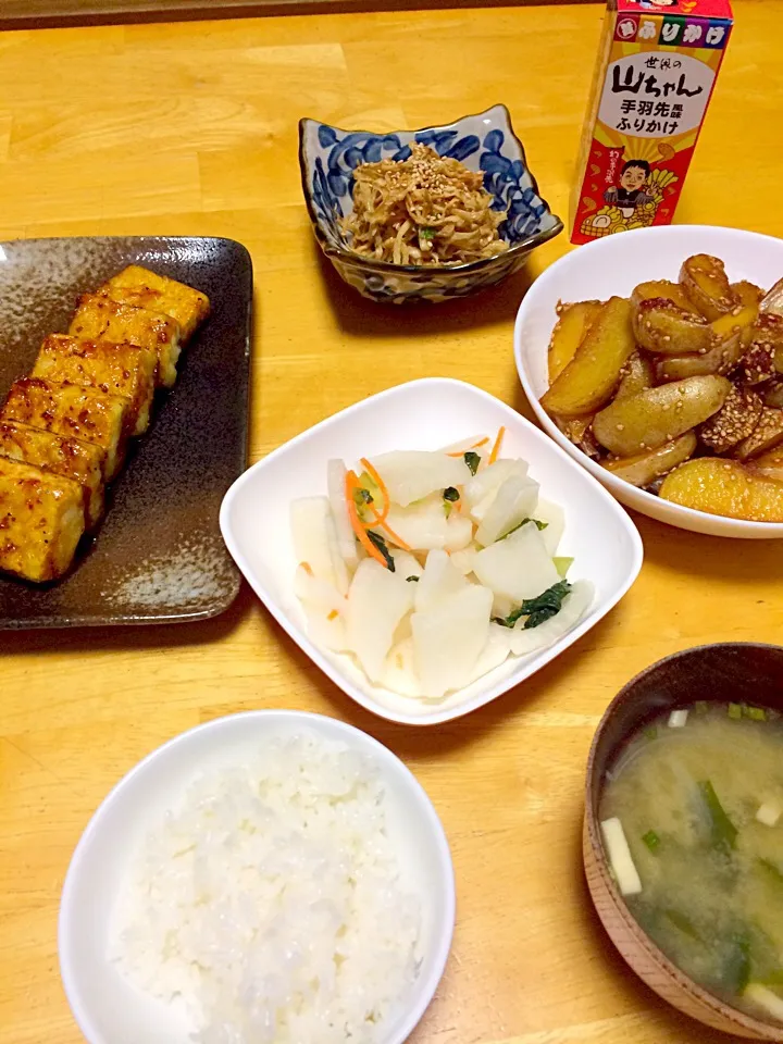 茶色の晩ごはん💦|しおんさん