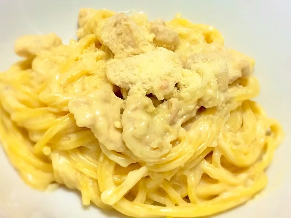 チキンクリームパスタ☆|USO-8000さん