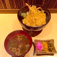 ランチ時の天丼セット‼︎|林佳史さん