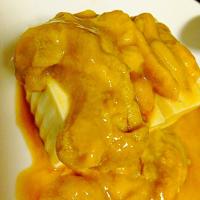 ウニかけ豆腐
