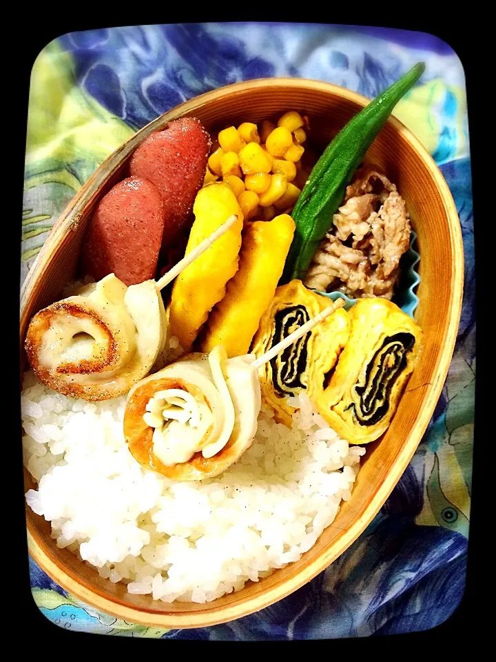 Snapdishの料理写真:6/26パパ弁当|marinaさん