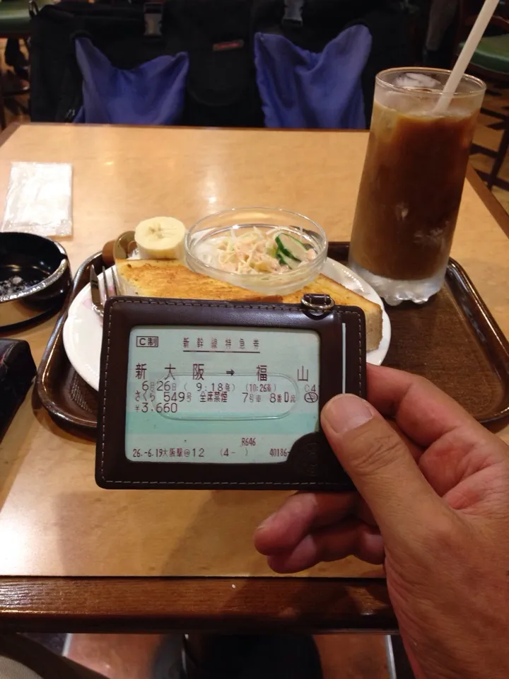 Snapdishの料理写真:今朝も新大阪の常店にて|pin_floさん