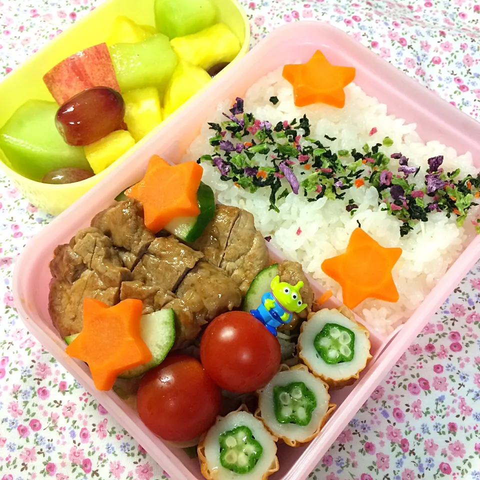 Snapdishの料理写真:中1女子 今日のお弁当|Kunicomさん