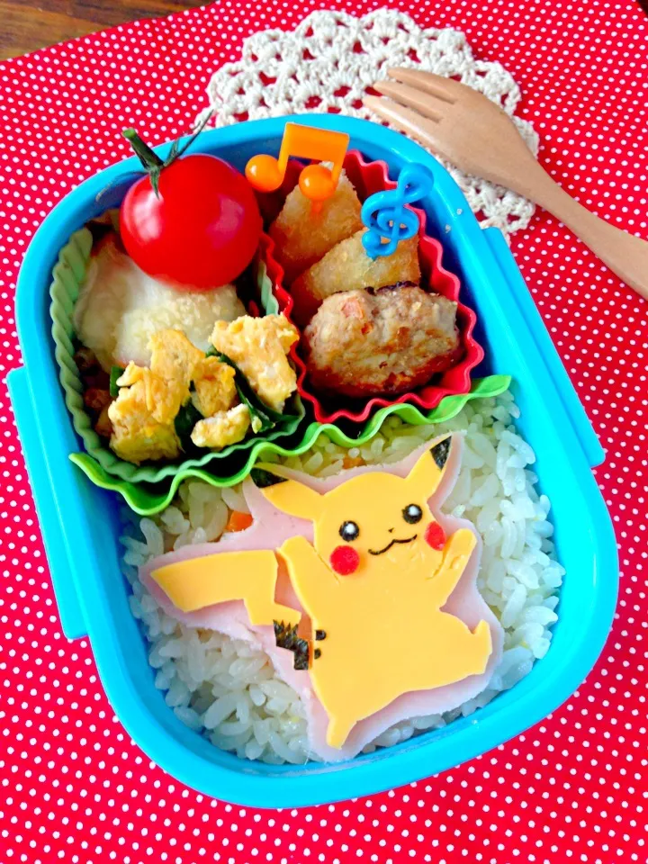 ピカチュウ弁当|ザッキー☆さん