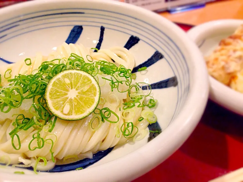 Snapdishの料理写真:生しょうゆうどん|みろりんさん