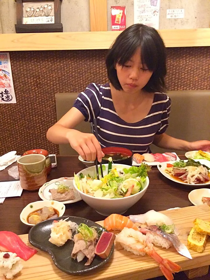 Snapdishの料理写真:弁慶すし ランチ|Kimura Takeshiさん